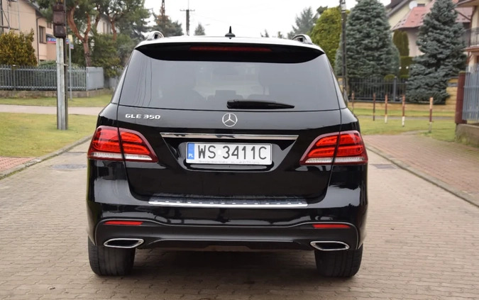 Mercedes-Benz GLE cena 140000 przebieg: 105000, rok produkcji 2018 z Siedlce małe 466